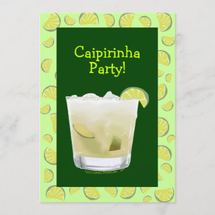 Caipirinha Party Coctail Party Invitation Modèle