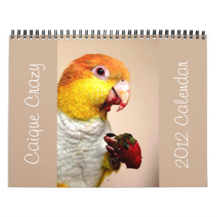 Caique Crazy 2012 Calendar