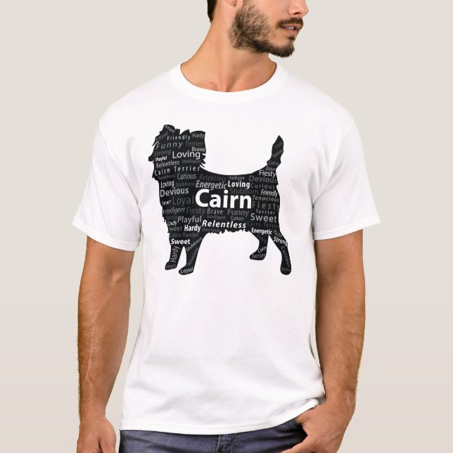 Cairn (Black) T-Shirt (Front)