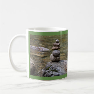 Cairn in a Stream Mug with Helen Keller Quote