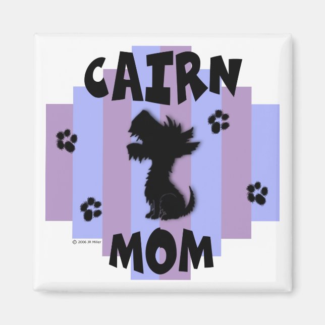 Cairn Mom Magnet (Front)