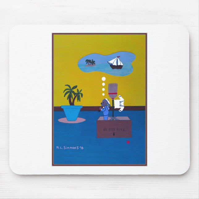 Cairn Pirate Mousepad (Front)