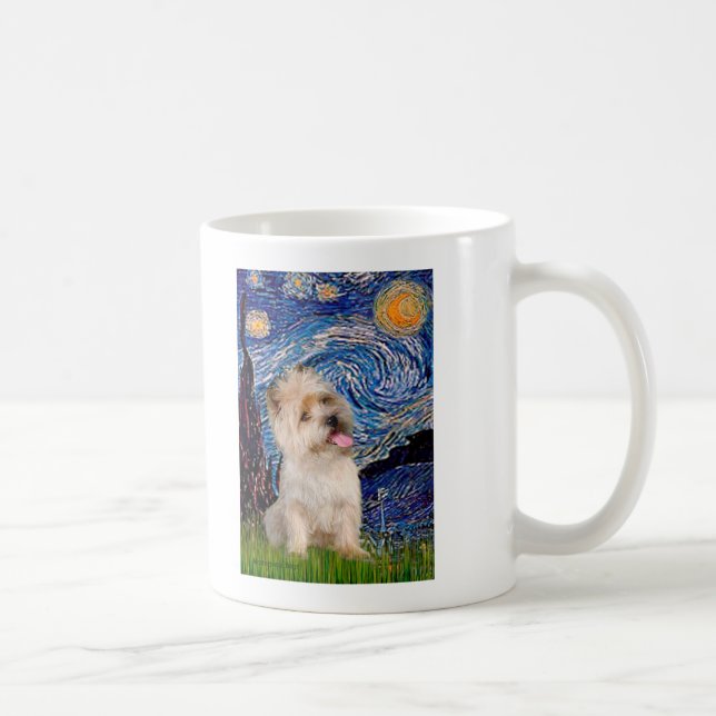 Cairn Terrier 9 - Starry Night Coffee Mug (Right)