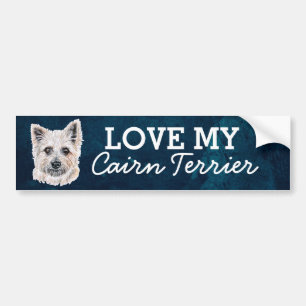 Cairn Terrier Bumper Sticker