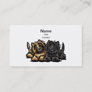 Cairn Terrier Cartes de visite pour animaux de com
