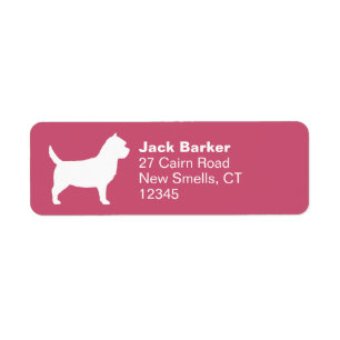 Cairn Terrier Chien race Silhouette Adresse de ret