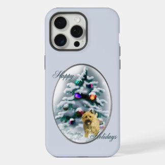 Cairn Terrier Christmas Holidays iPhone 15 Pro Max Case