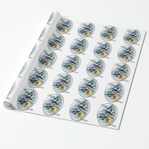 Cairn Terrier Christmas Wrapping Paper