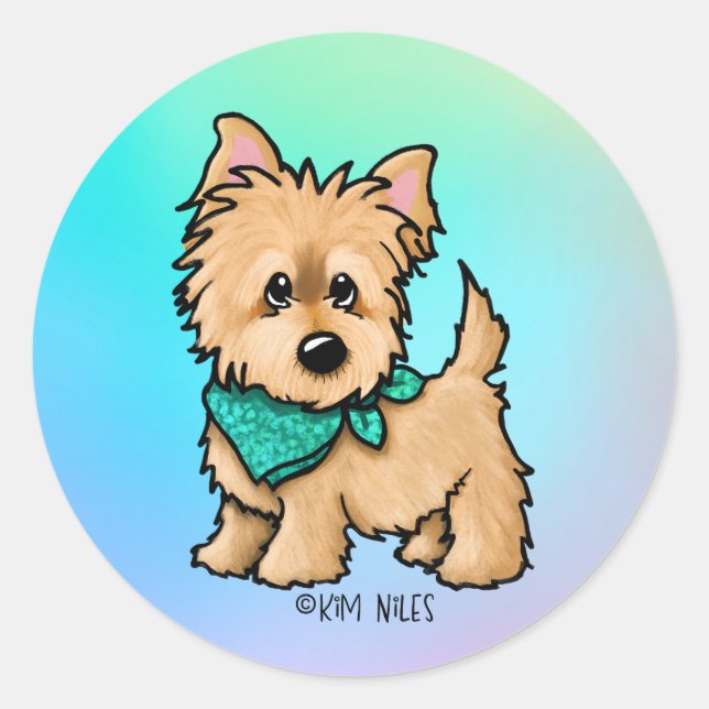 Cairn Terrier  Classic Round Sticker (Front)