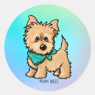 Cairn Terrier Classic Round Sticker