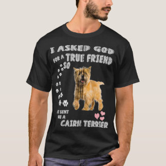 Cairn Terrier Costume, Cairn Dog Mom Dad, Cute Cai T-Shirt