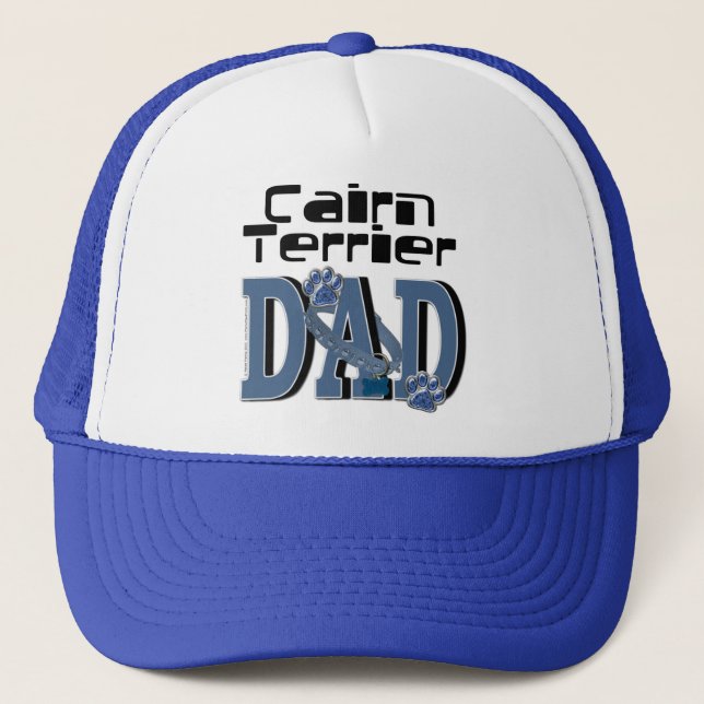 Cairn Terrier DAD Trucker Hat (Front)