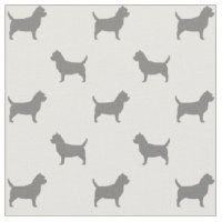 Cairn Terrier Dog Breed Silhouettes Patterned