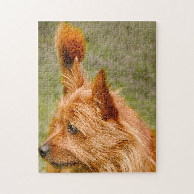 Cairn Terrier Dog. Jigsaw Puzzle (Vertical)