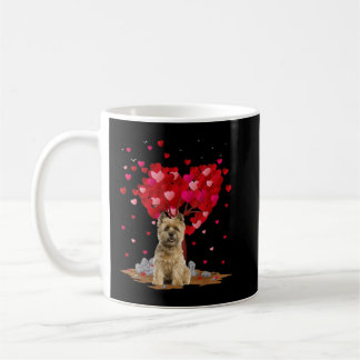 Cairn Terrier Dog Lover Heart Shape Cairn Terrier  Coffee Mug