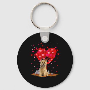 Cairn Terrier Dog Lover Heart Shape Cairn Terrier  Keychain