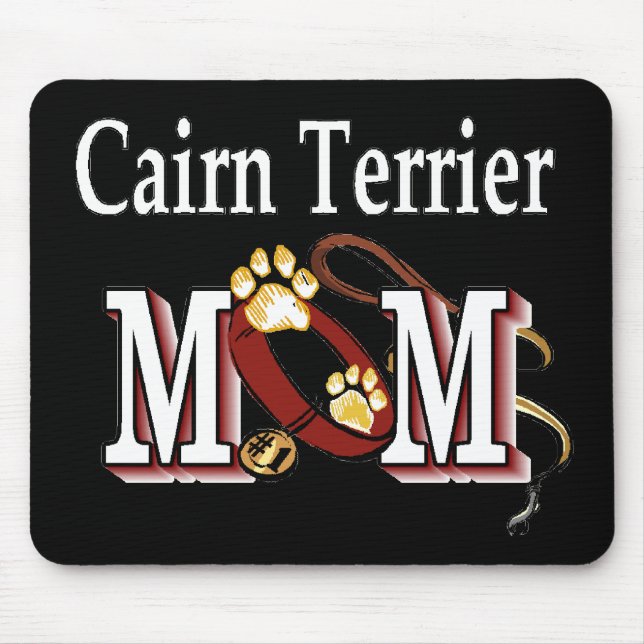 Cairn Terrier Dog MOM Mouse Pad (Front)