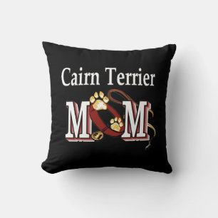 Cairn Terrier Dog MOM Throw Pillow