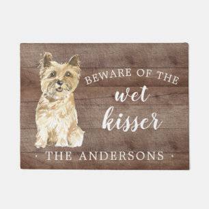 Cairn Terrier Dog Personalized Door Mat