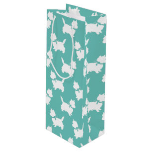 Cairn Terrier Dog Puppy Wine Gift Bag