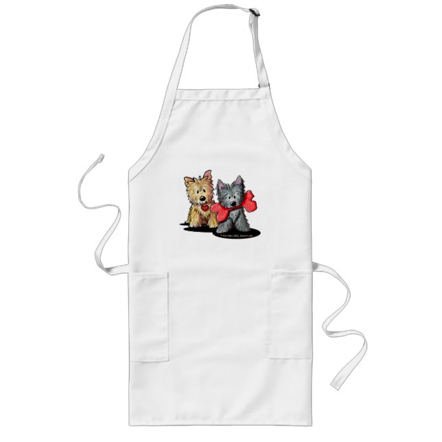 Cairn Terrier Duo Apron (Front)