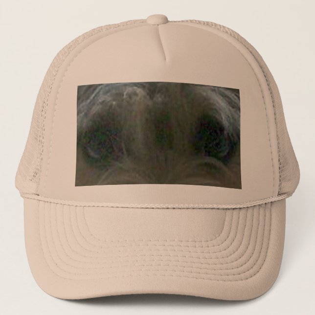cairn terrier eyes trucker hat (Front)