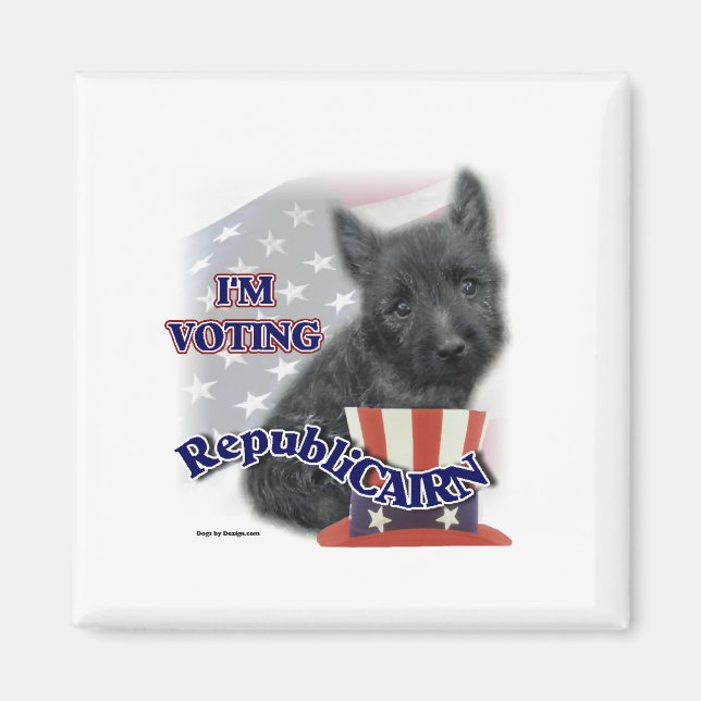 Cairn Terrier Gifts Magnet (Front)