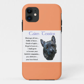 Cairn Terrier Heritage of Love iPhone 11 Case