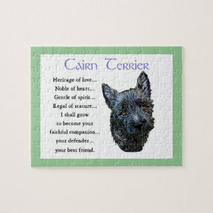 Cairn Terrier Heritage of Love Jigsaw Puzzle