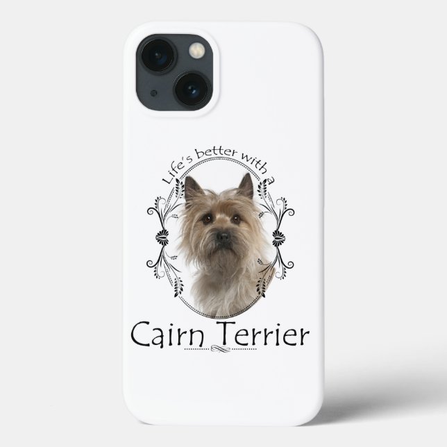 Cairn Terrier iPhone Wallet Case (Back)