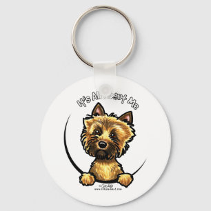 Cairn Terrier Its All About Me Keychain