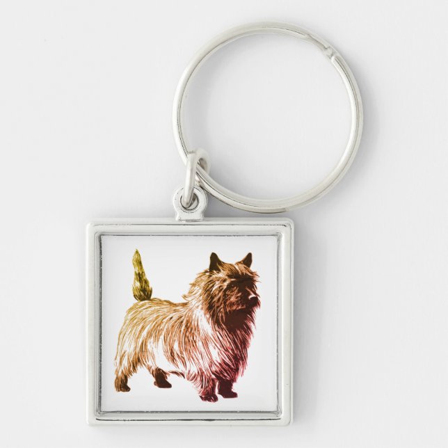 Cairn Terrier Keychain (Front)