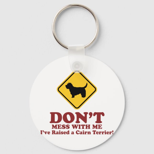 Cairn Terrier Keychain (Front)