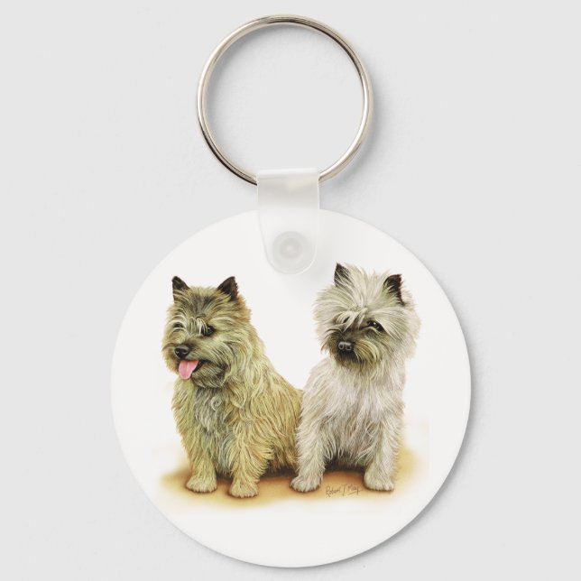 Cairn Terrier Keychain (Front)