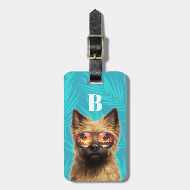 Cairn Terrier Luggage Tag (Front Vertical)