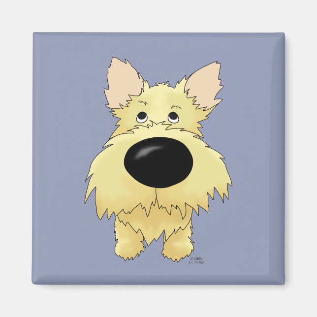 Cairn Terrier Magnet (Devant)