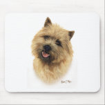 Cairn Terrier Mouse Pad<br><div class="desc">Cairn Terrier head study from an original painting by Robert J. May</div>