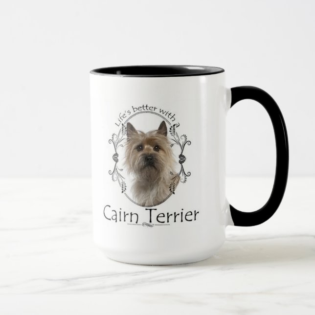Cairn Terrier Mug (Right)