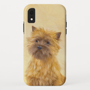 Cairn Terrier Painting - Cute Original Dog Art iPhone XR Case