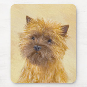 Cairn Terrier Painting - Cute Original Dog Art Mouse Pad