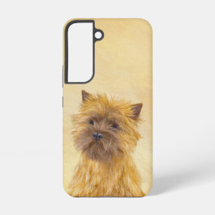 Cairn Terrier Painting - Cute Original Dog Art Samsung Galaxy Case