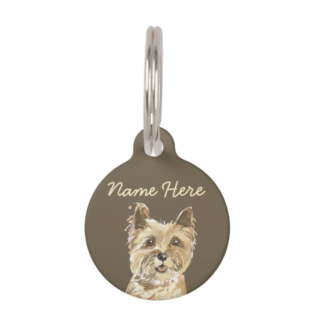 Cairn Terrier Pet Tag (Front)