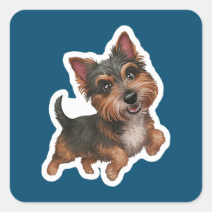 Cairn Terrier  Square Sticker