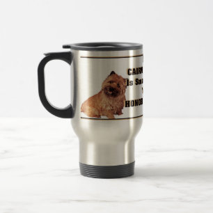 cairn terrier travel mug