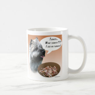 Cairn Terrier Turkey Coffee Mug