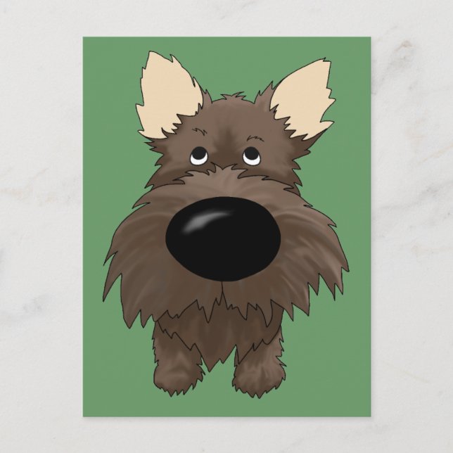 Cairn Terriers (Cairn Terrier) Postcards (Front)