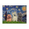 Cairn Terriers (three) - Starry Night