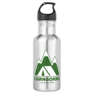 Cairngorms National Park Mountains Camping 532 Ml Water Bottle