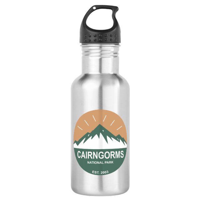 Cairngorms National Park Scotland 532 Ml Water Bottle (Front)