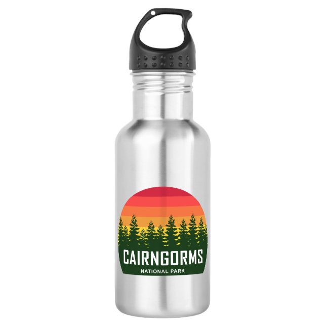 Cairngorms National Park Scotland 532 Ml Water Bottle (Front)
